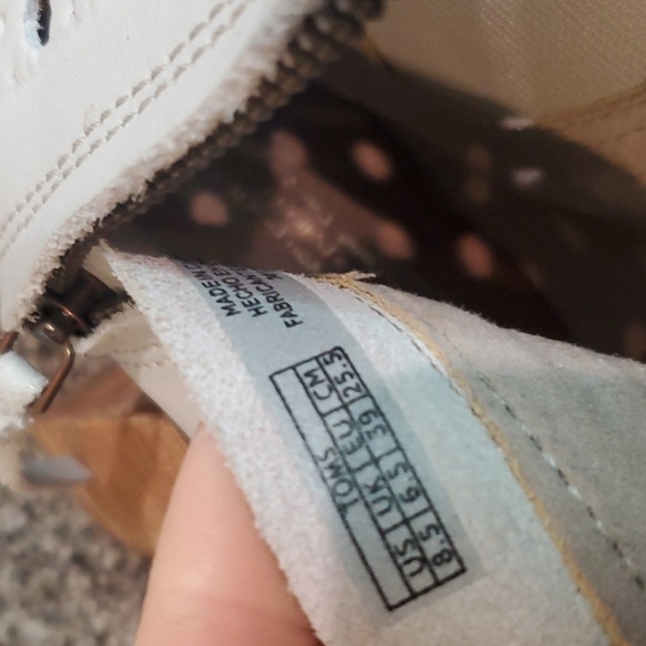 Toms Women Majorka Ankle Leather Peep Open Toe Heels boots shoes sz 8.5 - Picture 14 of 14